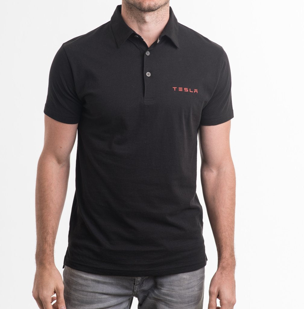 Men's Tesla Logo Polo