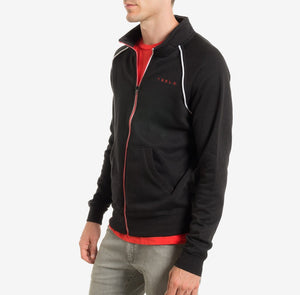Unisex Black Track Jacket