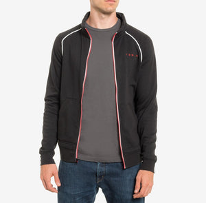 Unisex Black Track Jacket
