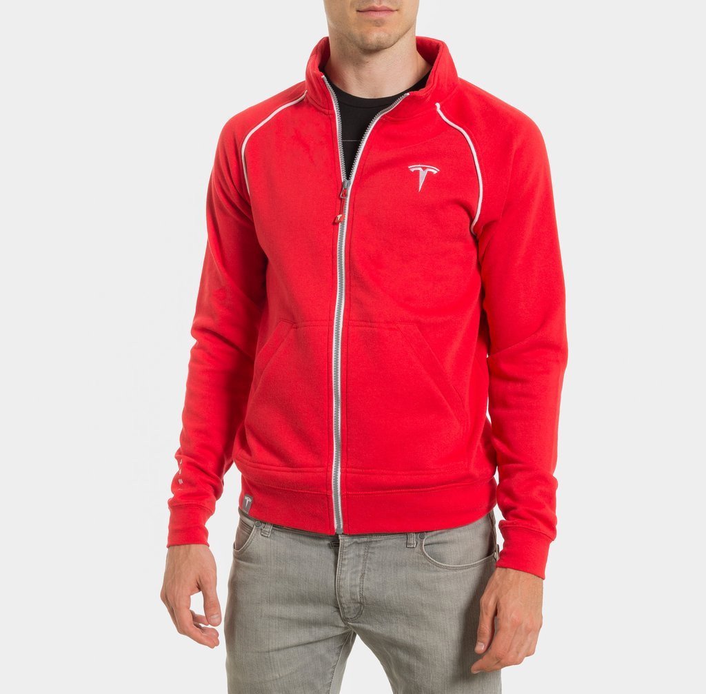 Unisex Red Track Jacket