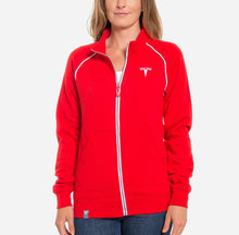 Load image into Gallery viewer, Unisex Red Track Jacket
