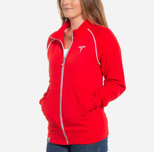 Load image into Gallery viewer, Unisex Red Track Jacket
